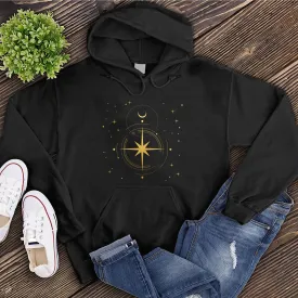 Simple Polaris Compass Hoodie
