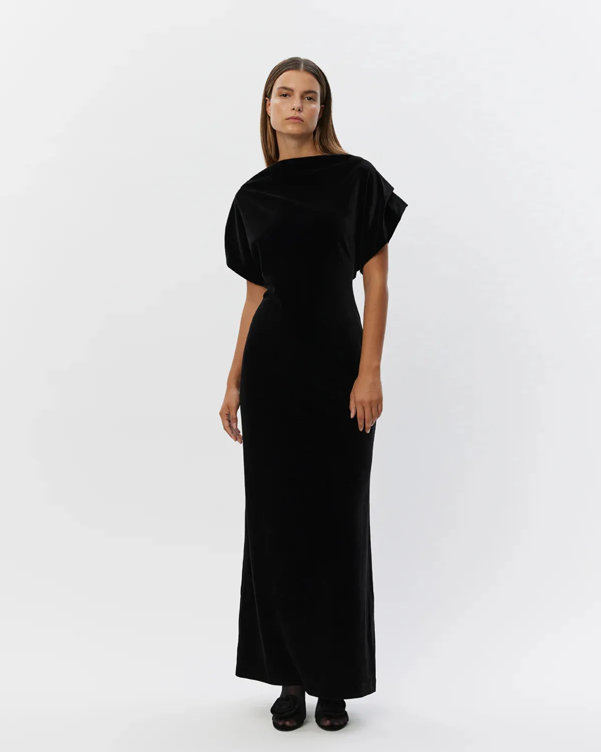 Sofie Schnoor Dress-Black Velvet-S244232