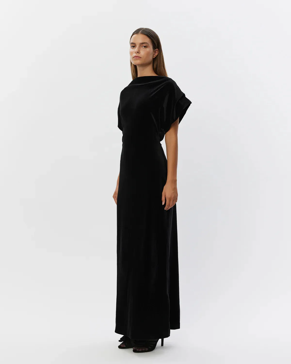Sofie Schnoor Dress-Black Velvet-S244232
