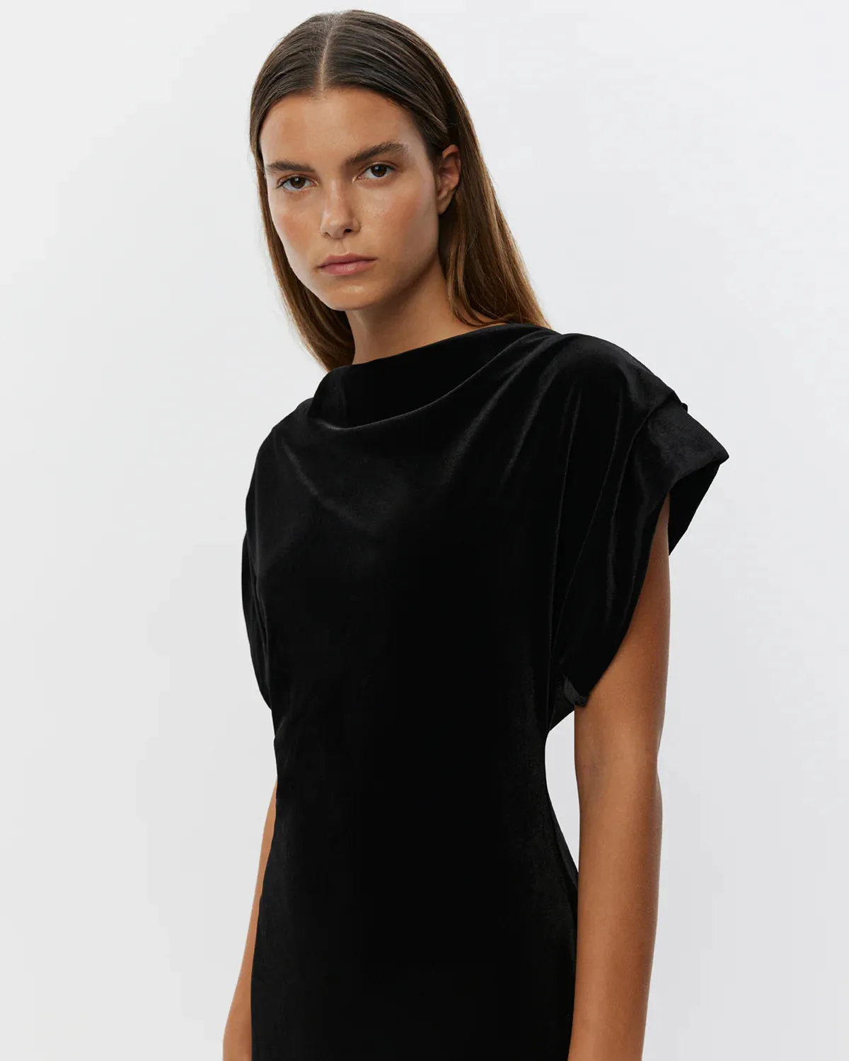 Sofie Schnoor Dress-Black Velvet-S244232