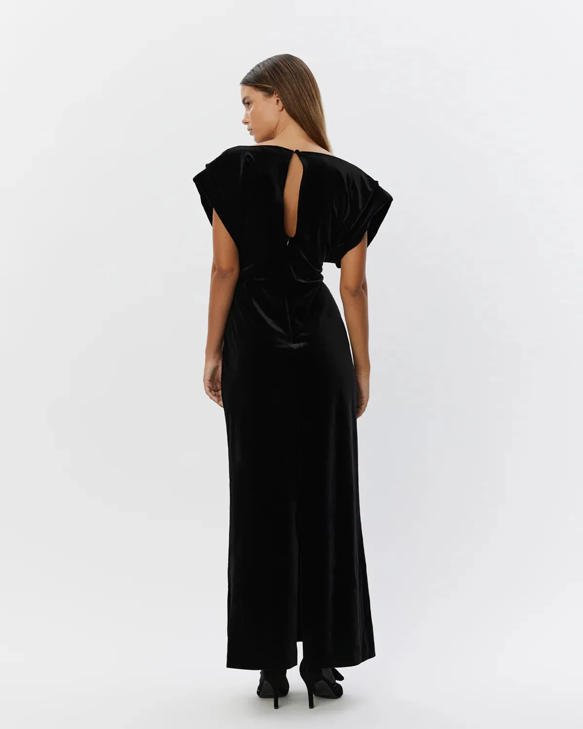 Sofie Schnoor Dress-Black Velvet-S244232