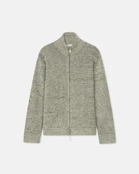 Sonni - Cashmere-Blend Mouline Cardigan - Black/ Moon
