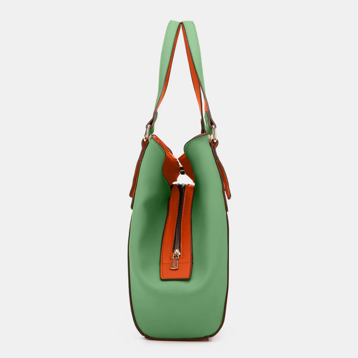 TEEK - NL Contrast Polka Dot Handbag