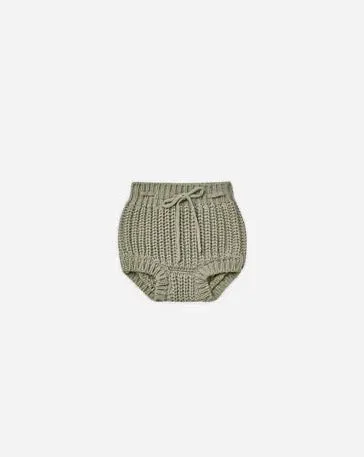 Tie Knit Bloomer - Basil *LAST ONE - 0/3m*