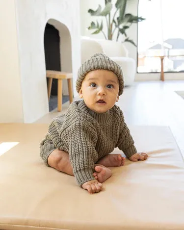 Tie Knit Bloomer - Basil *LAST ONE - 0/3m*