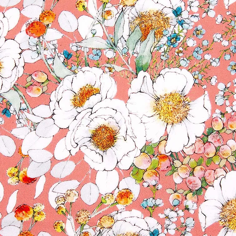 TOSHI BABY BLOOMERS CLAIRE TEA ROSE