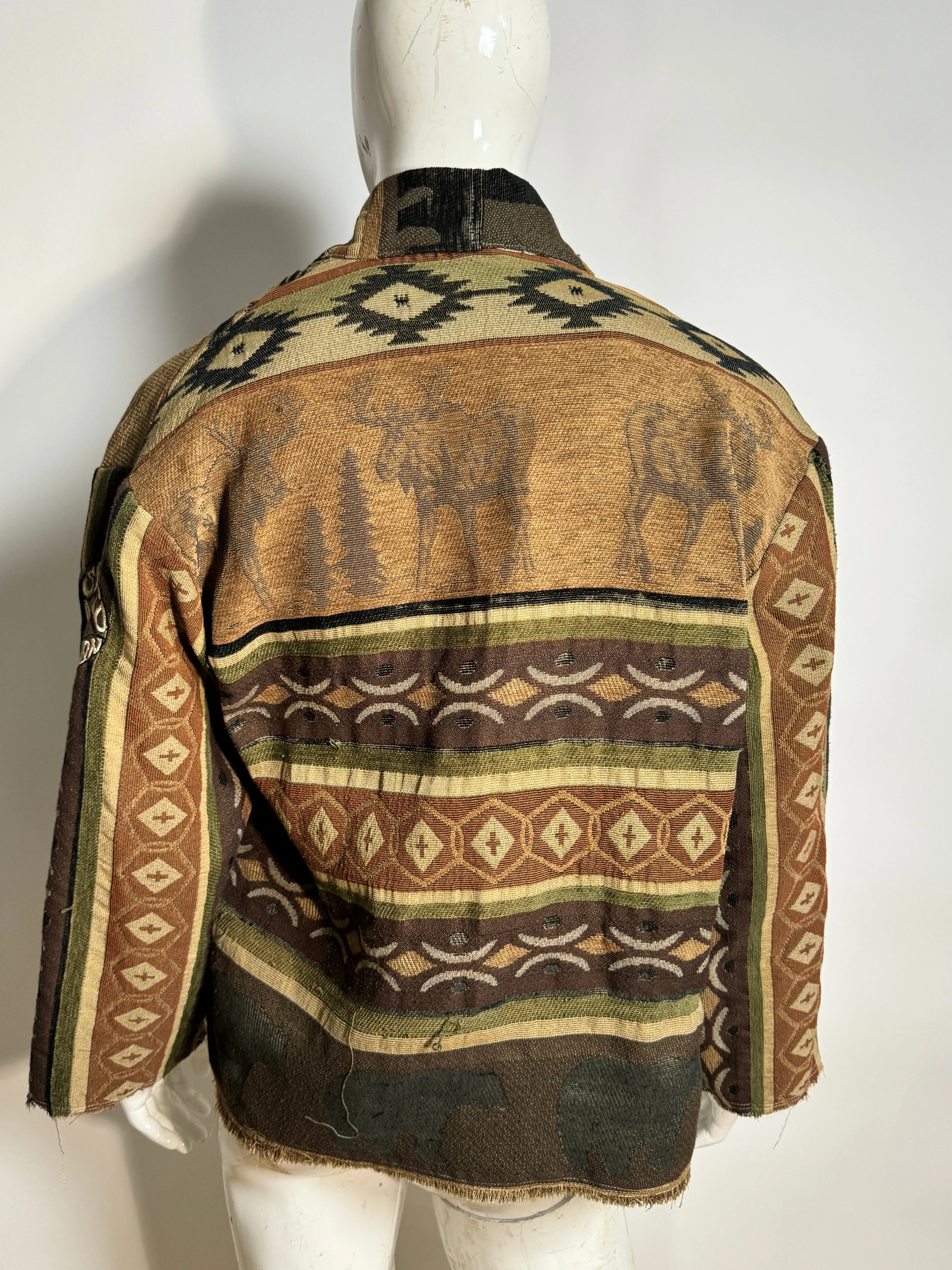 “Tribe” Curtain Cardigan