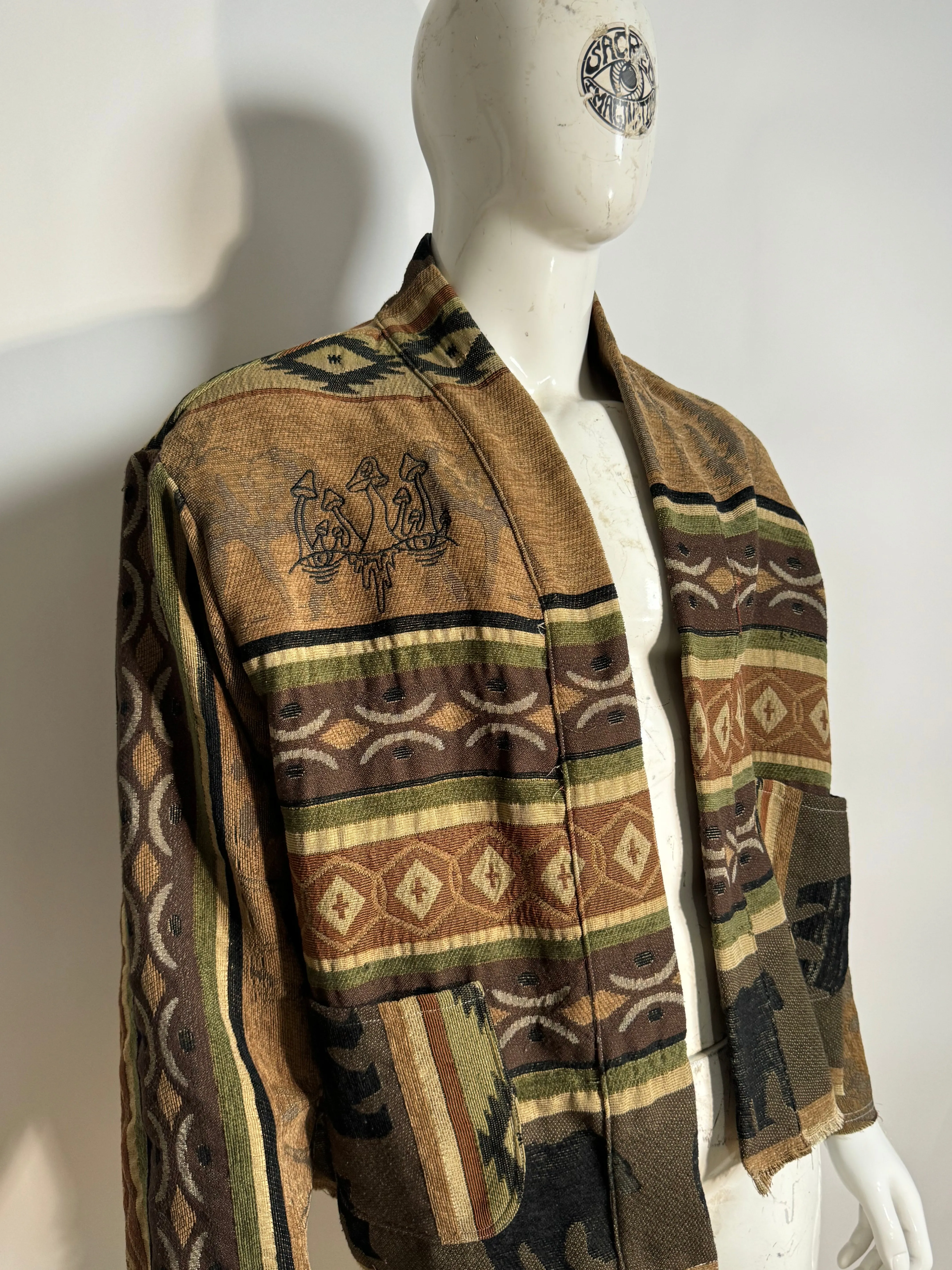 “Tribe” Curtain Cardigan