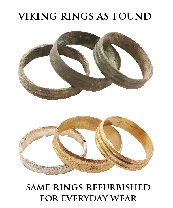 VIKING GILT HAIR RING 10TH-11TH CENTURY AD
