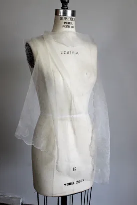 Vintage 1960s White Scarf