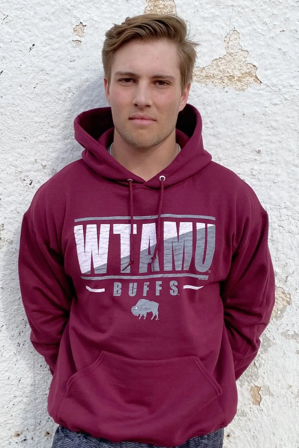 WTAMU Buffs Slash Stack Hoodie
